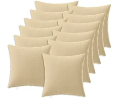 Pagalvėlės užvalkalas 12 pcs HEERLEN Smėlio 50 x 50 cm