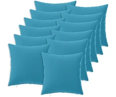 Pagalvėlės užvalkalas 12 pcs HEERLEN Šviesiai mėlyna 40 x 40 cm