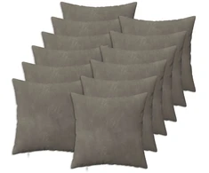Pagalvėlės užvalkalas 12 pcs HEERLEN Šviesiai pilka 40 x 40 cm