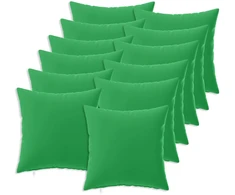 Pagalvėlės užvalkalas 12 pcs HEERLEN Žalia 50 x 50 cm