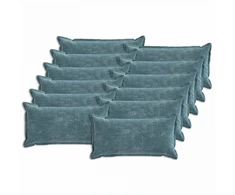 Pagalvėlės užvalkalas 12 pcs HOUTEN Mėlyna 40 x 80 cm