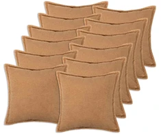 Pagalvėlės užvalkalas 12 pcs HOUTEN Smėlio 45 x 45 cm Bouclé