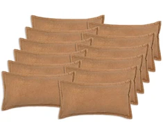 Pagalvėlės užvalkalas 12 pcs HOUTEN Smėlio 40 x 80 cm Bouclé