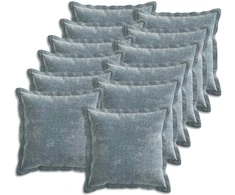 Pagalvėlės užvalkalas 12 pcs HOUTEN Šviesiai mėlyna 40 x 40 cm