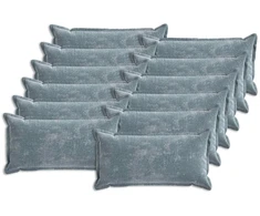Pagalvėlės užvalkalas 12 pcs HOUTEN Šviesiai mėlyna 40 x 80 cm