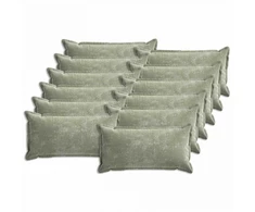 Pagalvėlės užvalkalas 12 pcs HOUTEN Žalia 40 x 80 cm
