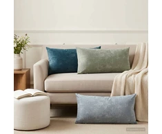Pagalvėlės užvalkalas 12 vnt. HEERLEN Žalia 40 x 80 cm