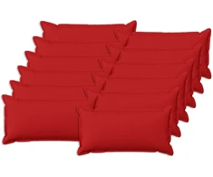 Pagalvėlės užvalkalas 12 vnt. HOUTEN Raudona 40 x 80 cm