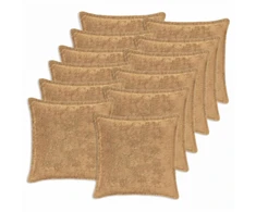 Pagalvėlės užvalkalas 12 vnt. HOUTEN Taupe 45 x 45 cm