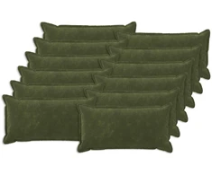 Pagalvėlės užvalkalas 12 vnt. HOUTEN Žalia 40 x 80 cm