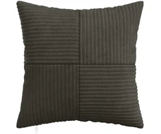 Pagalvėlės užvalkalas 2 pcs ALMELO Antracito 30 x 30 cm