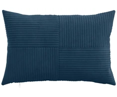 Pagalvėlės užvalkalas 2 pcs ALMELO Jūrinė mėlyna 30 x 50 cm