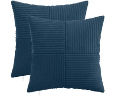 Pagalvėlės užvalkalas 2 pcs ALMELO Jūrinė mėlyna 40 x 40 cm