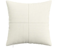Pagalvėlės užvalkalas 2 pcs ALMELO Kreminė 30 x 30 cm mančester