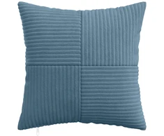 Pagalvėlės užvalkalas 2 pcs ALMELO Mėlyna 40 x 40 cm mančester