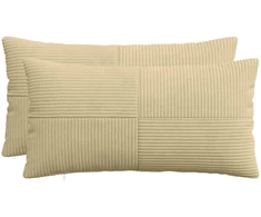 Pagalvėlės užvalkalas 2 pcs ALMELO Pilkai žalia 40 x 70 cm