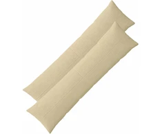 Pagalvėlės užvalkalas 2 vnt. ALMELO Pilkai žalia 40 x 145 cm