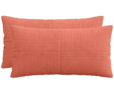 Pagalvėlės užvalkalas 2 pcs ALMELO Raudona oranžinė 40 x 70 cm