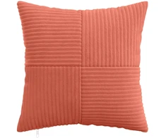 Pagalvėlės užvalkalas 2 pcs ALMELO Raudona oranžinė 30 x 30 cm