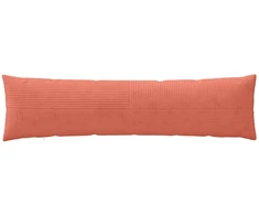 Pagalvėlės užvalkalas 2 pcs ALMELO Raudona oranžinė 40 x 145 cm
