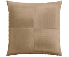 Pagalvėlės užvalkalas 2 pcs ALMELO Ruda 60 x 60 cm mančester