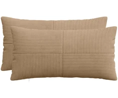 Pagalvėlės užvalkalas 2 pcs ALMELO Ruda 40 x 70 cm mančester