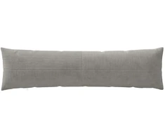 Pagalvėlės užvalkalas 2 pcs ALMELO Šviesiai pilka 40 x 145 cm