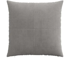 Pagalvėlės užvalkalas 2 pcs ALMELO Šviesiai pilka 80 x 80 cm