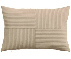 Pagalvėlės užvalkalas 2 pcs ALMELO Taupe 40 x 60 cm mančester