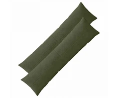 Pagalvėlės užvalkalas 2 pcs ALMELO Žalia 40 x 145 cm mančester