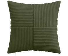 Pagalvėlės užvalkalas 2 pcs ALMELO Žalia 45 x 45 cm mančester