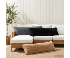 Pagalvėlės užvalkalas 2 pcs HEERLEN Antracito 40 x 145 cm