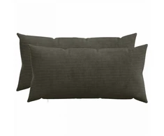 Pagalvėlės užvalkalas 2 pcs HEERLEN Antracito 40 x 70 cm