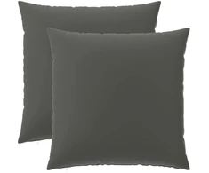 Pagalvėlės užvalkalas 2 pcs HEERLEN Antracito 60 x 60 cm