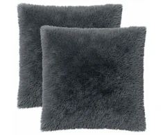 Pagalvėlės užvalkalas 2 pcs HEERLEN Antracito 60 x 60 cm