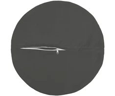 Pagalvėlės užvalkalas 2 pcs HEERLEN Antracito Ø 50 cm