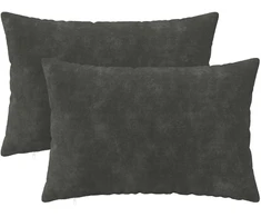 Pagalvėlės užvalkalas 2 pcs HEERLEN Antracito 50 x 75 cm