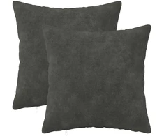 Pagalvėlės užvalkalas 2 pcs HEERLEN Antracito 50 x 50 cm