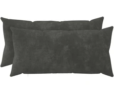Pagalvėlės užvalkalas 2 pcs HEERLEN Antracito 40 x 80 cm