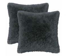 Pagalvėlės užvalkalas 2 pcs HEERLEN Antracito 45 x 45 cm
