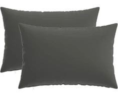 Pagalvėlės užvalkalas 2 pcs HEERLEN Antracito 50 x 75 cm