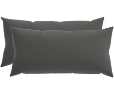 Pagalvėlės užvalkalas 2 pcs HEERLEN Antracito 40 x 80 cm