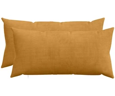 Pagalvėlės užvalkalas 2 pcs HEERLEN Geltona 40 x 70 cm