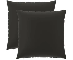 Pagalvėlės užvalkalas 2 pcs HEERLEN Juoda 65 x 65 cm