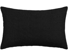 Pagalvėlės užvalkalas 2 pcs HEERLEN Juoda 30 x 50 cm Bouclé