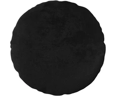 Pagalvėlės užvalkalas 2 pcs HEERLEN Juoda Ø 60 cm Flanelė