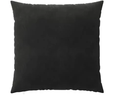 Pagalvėlės užvalkalas 2 pcs HEERLEN Juoda 65 x 65 cm Aksomas