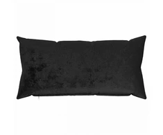 Pagalvėlės užvalkalas 2 pcs HEERLEN Juoda 40 x 70 cm Flanelė