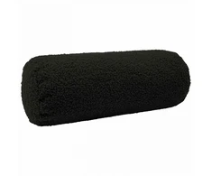 Pagalvėlės užvalkalas 2 pcs HEERLEN Juoda Ø 15 x 40 cm Bouclé