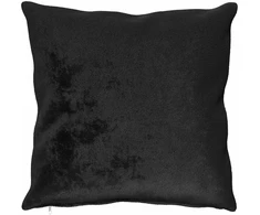 Pagalvėlės užvalkalas 2 pcs HEERLEN Juoda 60 x 60 cm Flanelė